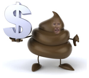 biden us economy sinking turd