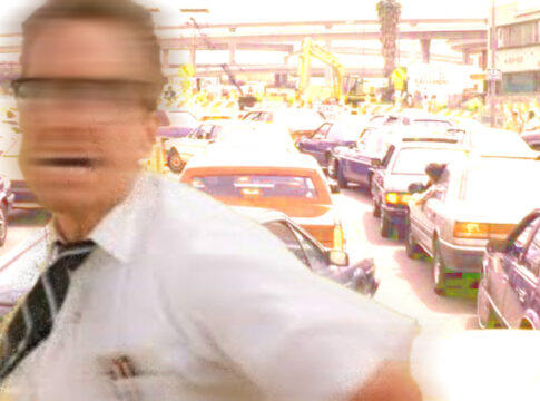 harry spare tyre 405 freeway