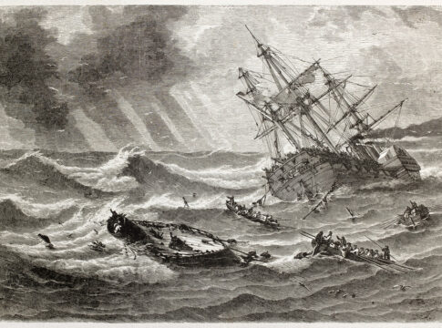 britannia ship storm