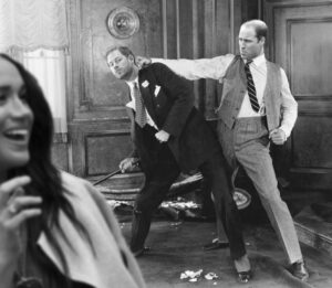 william and harry fist fight