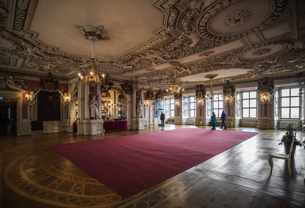 Ballroom in Friedenstein Castle