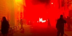 paris burning macron