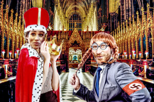 harry meghan coronation nazi