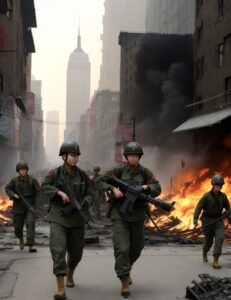 chinese soldiers New York