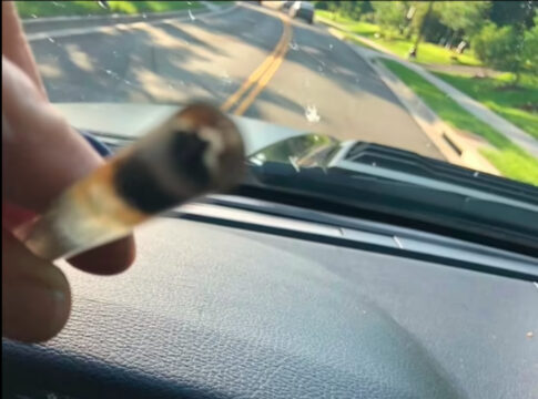 hunter crack pipe driving multitasking skills