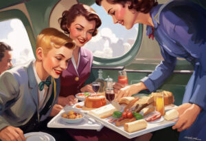 luxury air flight 1930s not cheap air travel