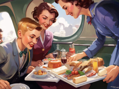 luxury air flight 1930s not cheap air travel