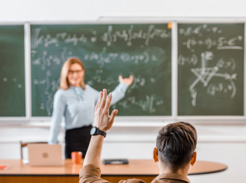 WOKE TEACHER IDENTIFIES AS PUPIL