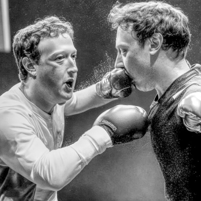 mark zuckerberg versus elon musk cage fight