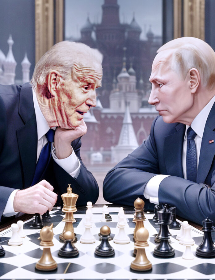 biden vs putin chess kremlin Putin's long game