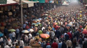 overpopulation market quality of life Global growth chief economists