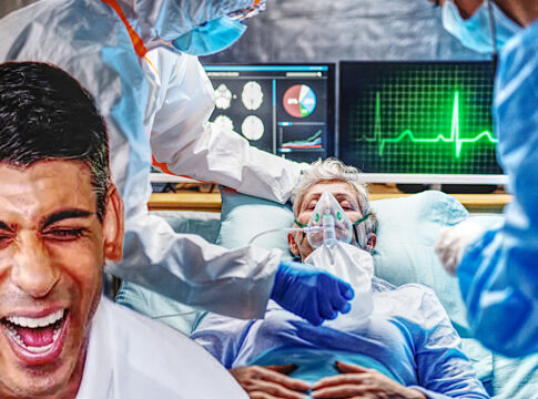 fishi rishi sunak just let them die covid 19