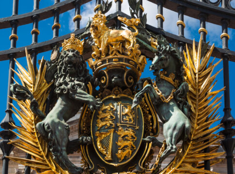 Royal crest King Charles nation and monarchy