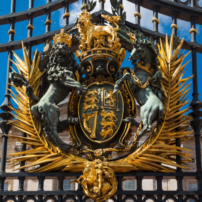 Royal crest King Charles nation and monarchy