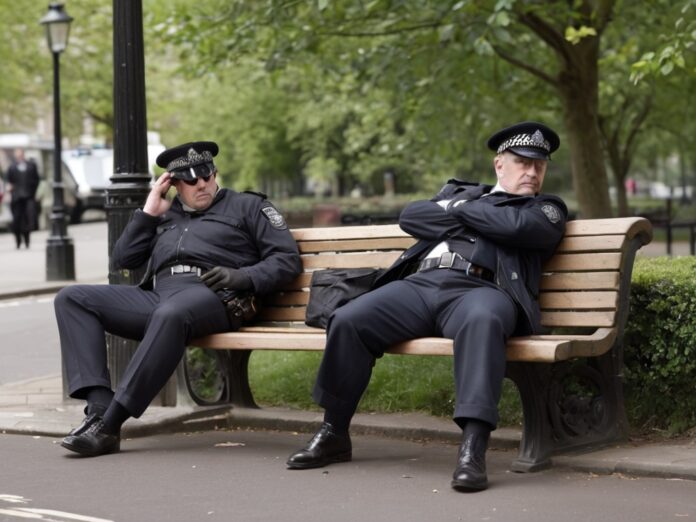 lazy police