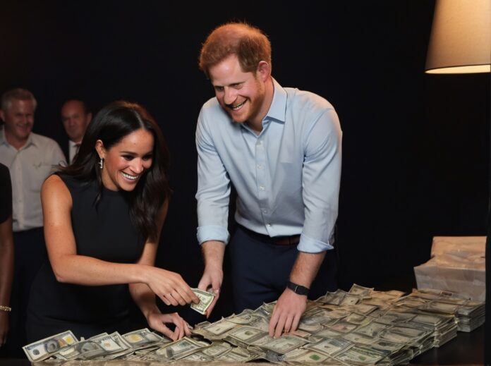 Meghan_Markle_and_Prince_Harry_counting_bags_of_1 bullying bullies