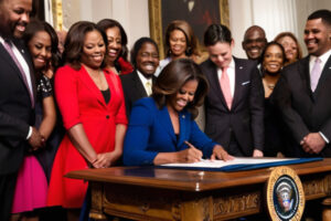 Michelle Obama first_African_American_woman_to_hold_the_highes_1