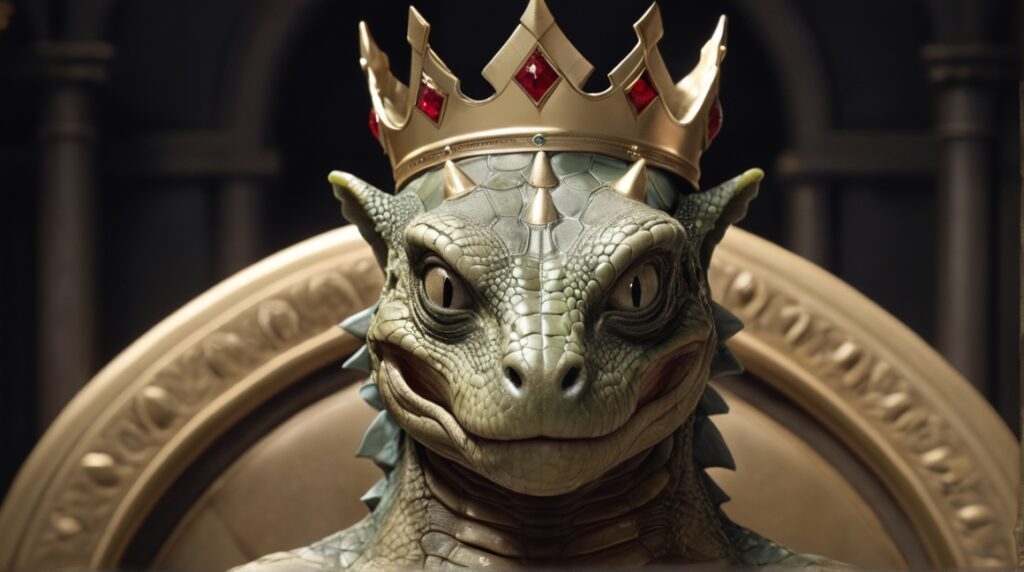 reptilian royalty