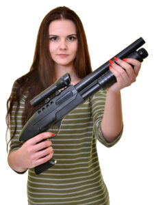 FEMALE PREPPER GUN
