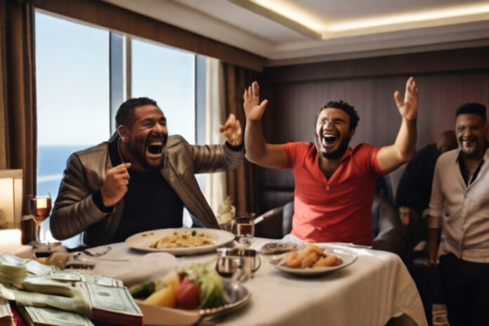 migrants celebrate in uk 4 star asylum hotel