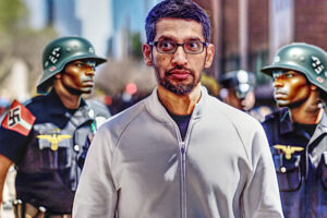 sundar pichai arrested by woke black nazis