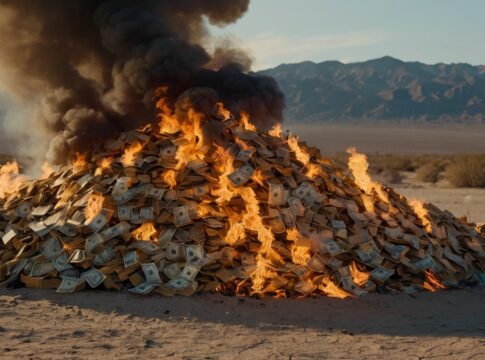 mad max furiosa millions of dollars burning