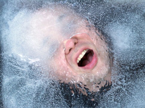 frozen man pensioner