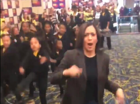 kamala harris dancing Trump's chances