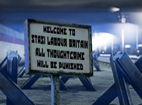 STASI LABOUR BRITAIN thoughtcrime free speech freedom of speech