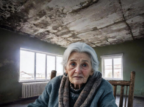 Old Woman winter fuel payments Labour Nasty Party