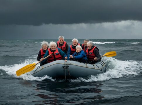 pensioners boat1 flee Labour's Britain