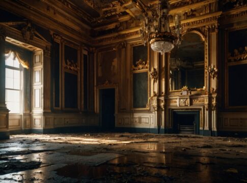 buckingham palace ruins dissolution of the British monarchy