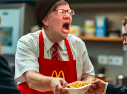 triggered democrats mcdonald's trump derangement syndrome