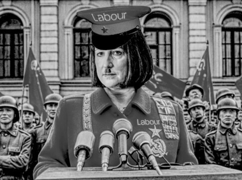 STASI CUNT RACHEL REEVES SOVIET BRITAIN LABOUR 1984 - b-w wealthy are leaving