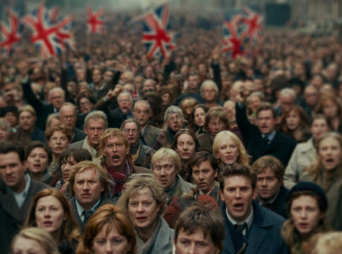 citizens peaceful protest