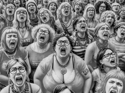 socialist communist liberal women bw authoritarian