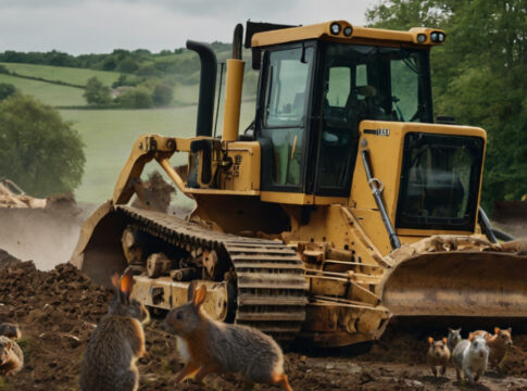 Labour destroying English countryside bulldozing green belt