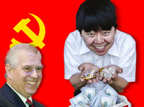 prince andrew chinese spy money