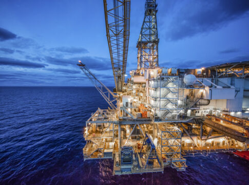 Gulf of Mexico Offshore Drilling Platform