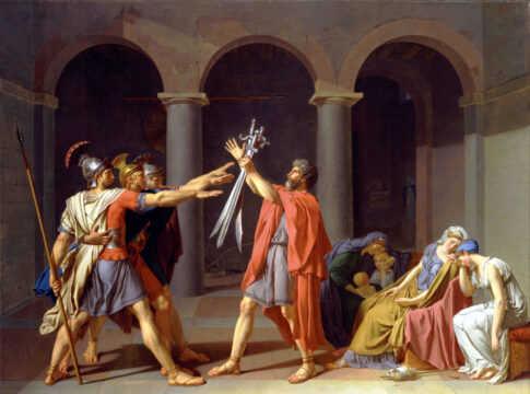 Jacques-Louis_David_-_Oath_of_the_Horatii_-_Google_Art_Project triggered woke leftists