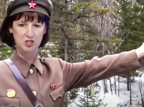 commissar rachel reeves people's republic of soviet britain - eating the bark from trees