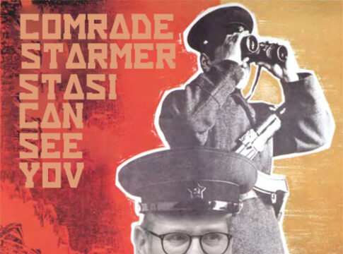 comrade starmer stasi thoughtcrime travel restrictions Online Safety Act