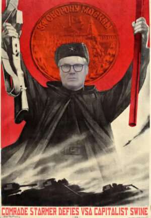 comrade starmer victory against capitalism