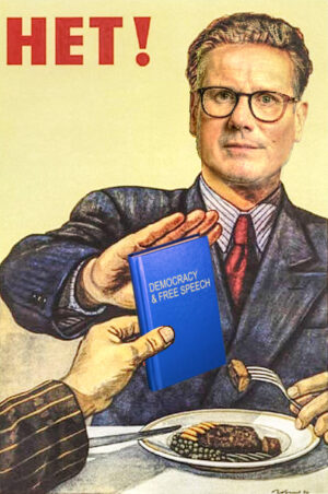 niet-comrade-starmer-DEMOCRACY-FREE SPEECH capitalist swine Anti-British Starmer