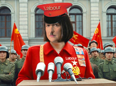 STASI CUNT RACHEL REEVES SOVIET BRITAIN LABOUR 1984 - Enhanced 2 shrinking UK economy