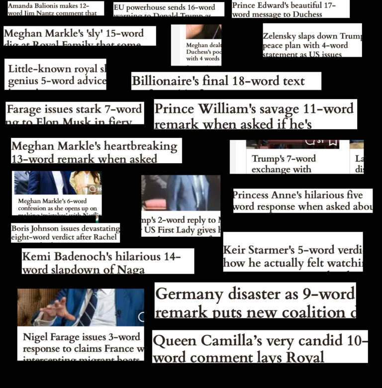 Fury as “Two-word” Comment Sums Up Daily Express Headline