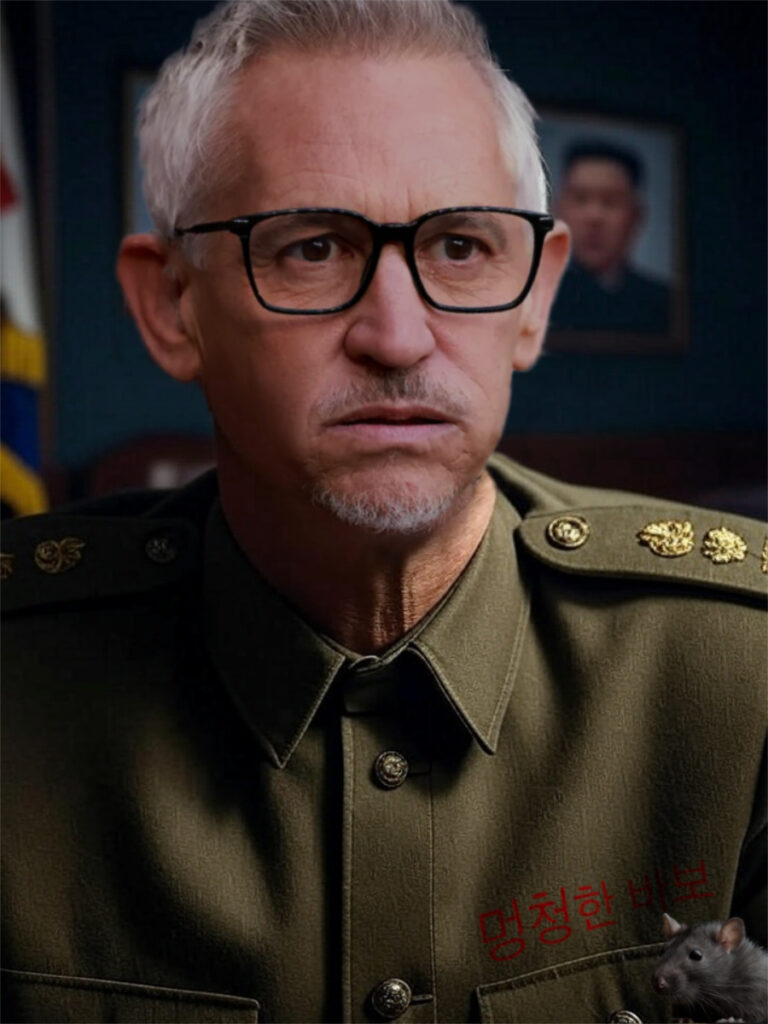 Communist Gary Lineker to Go and Live in North Korea