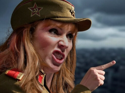 Commissar Angela Rayner soviet finger