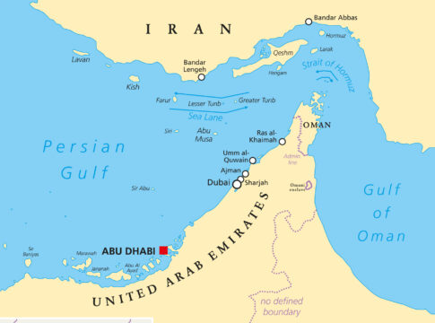 Strait of Hormuz Map ace in the hole