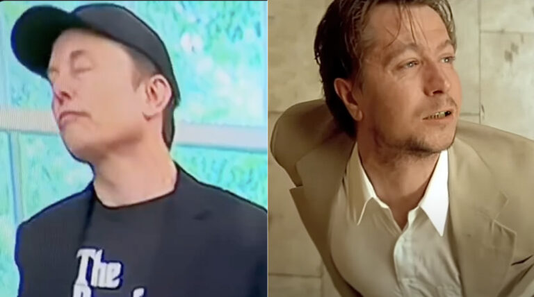 Was Elon Musk Recreating Iconic Movie Moment?